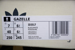 Adidas Gazelle Foot Industry Black Cream ID3517