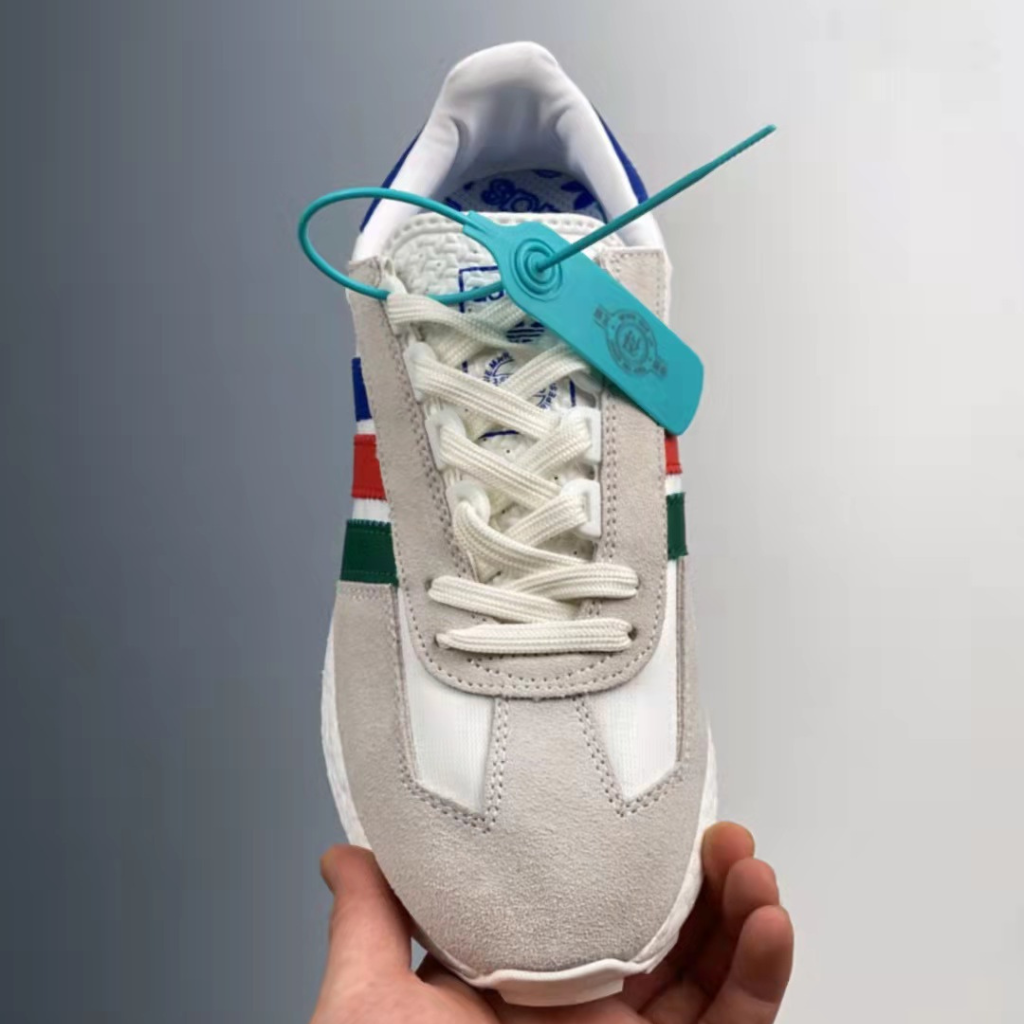 Adidas Retropy E5 Cinza Branco Azul Vermelho Q47513