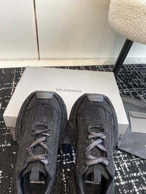 BALENCIAGA TRIPLE S  Strass Black