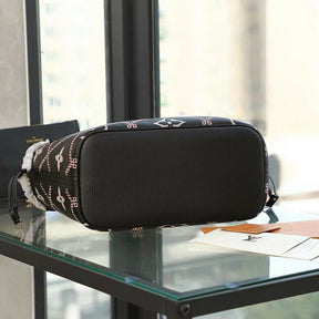 Louis Vuitton Neverfull MM Monogram Empriente Black LV