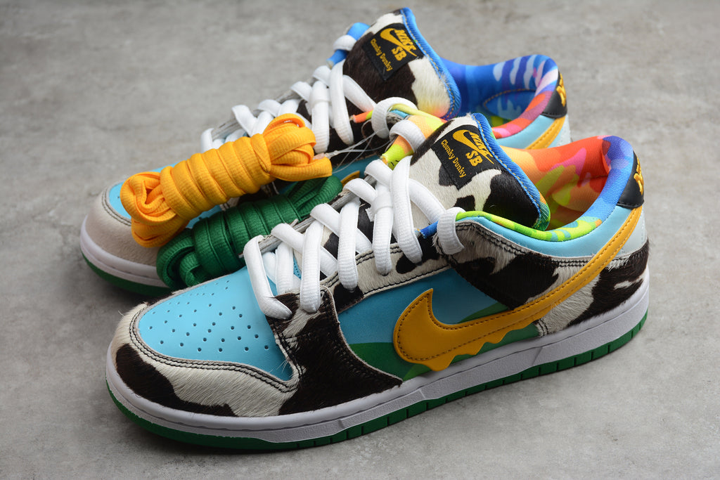 Nike SB Dunk Low Ben &amp; Jerry's Chunky Dunky (Caixa Padrão) CU3244-100