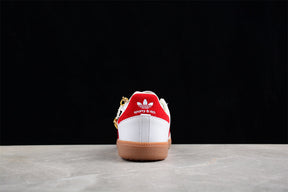 Adidas Samba x Sporty &amp; Rich White Collegiate Burgundy IF5660